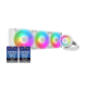 Arctic Liquid Freezer III 420MM ARGB Liquid CPU Cooler - White