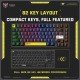 ONIKUMA G58 Hot-Swappable 82-Key RGB Wired Mechanical Gaming Keyboard