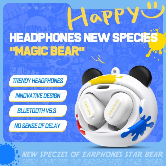 ONIKUMA T20 TWS Gaming Wireless Bluetooth Earbuds