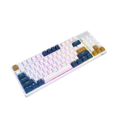 Royal Kludge RK89 Tri Mode Hot Swappable RGB Mechanical Keyboard- White
