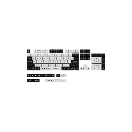 Royal Kludge XDA-115 (Printstream) PBT Keycaps