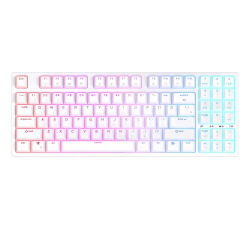 Royal Kludge RK92 Tri Mode RGB 92 Keys Hotswappable Mechanical Red Switch Gaming Keyboard