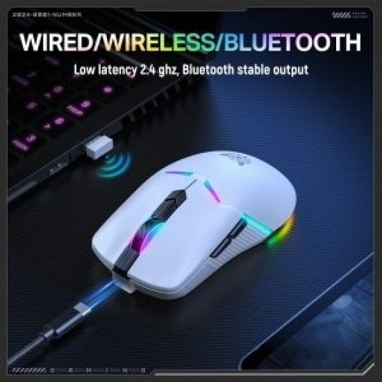ONIKUMA CW928 Tri-Mode 2.4Ghz Gaming Mouse