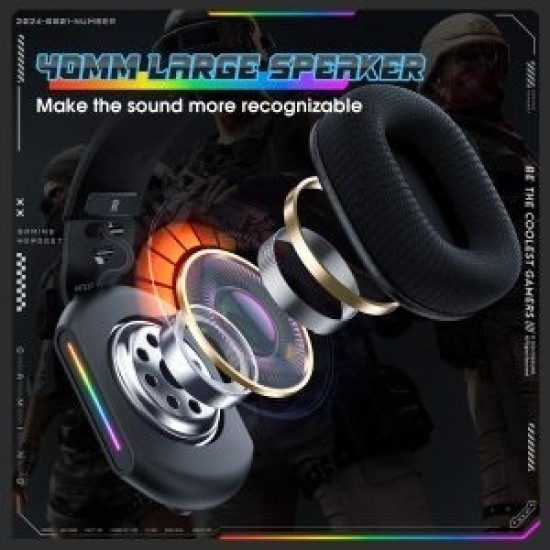 ONIKUMA X12 3.5mm Wired RGB Light Gaming Headset